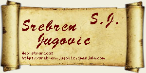 Srebren Jugović vizit kartica